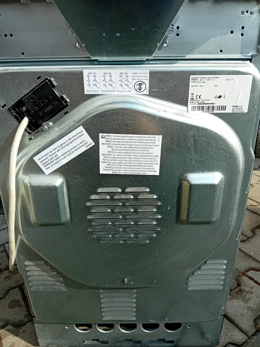 Elektrický sporák Amica - 2