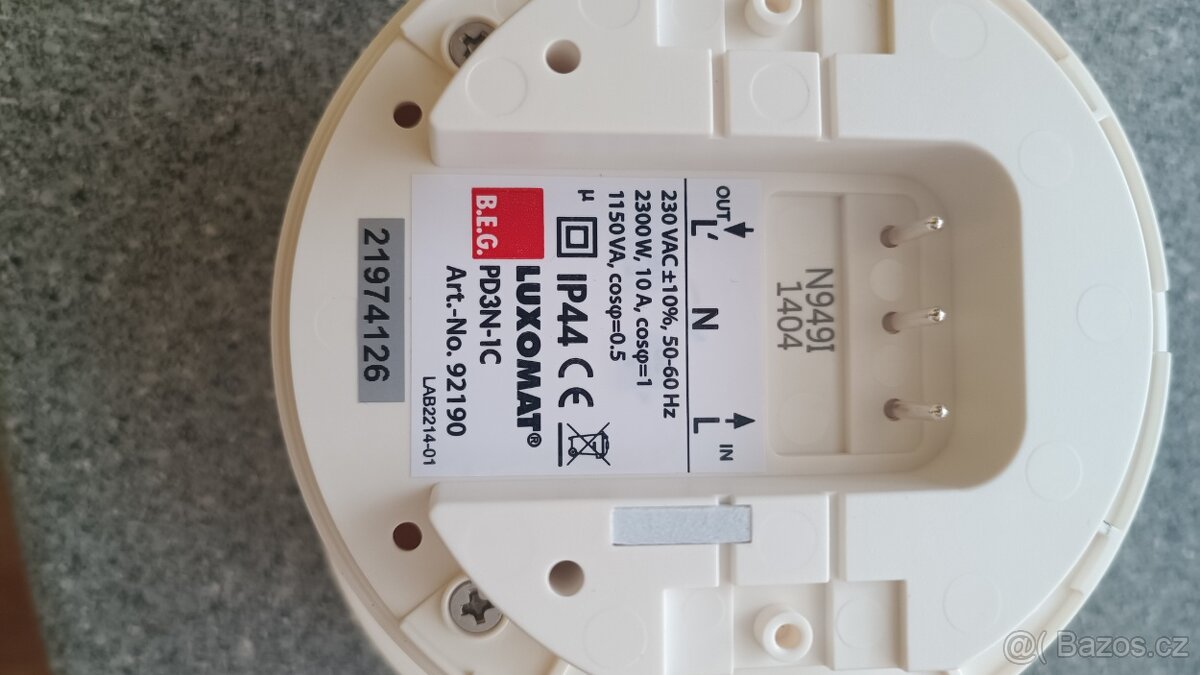 Pohybové čidlo LUXOMAT - 2