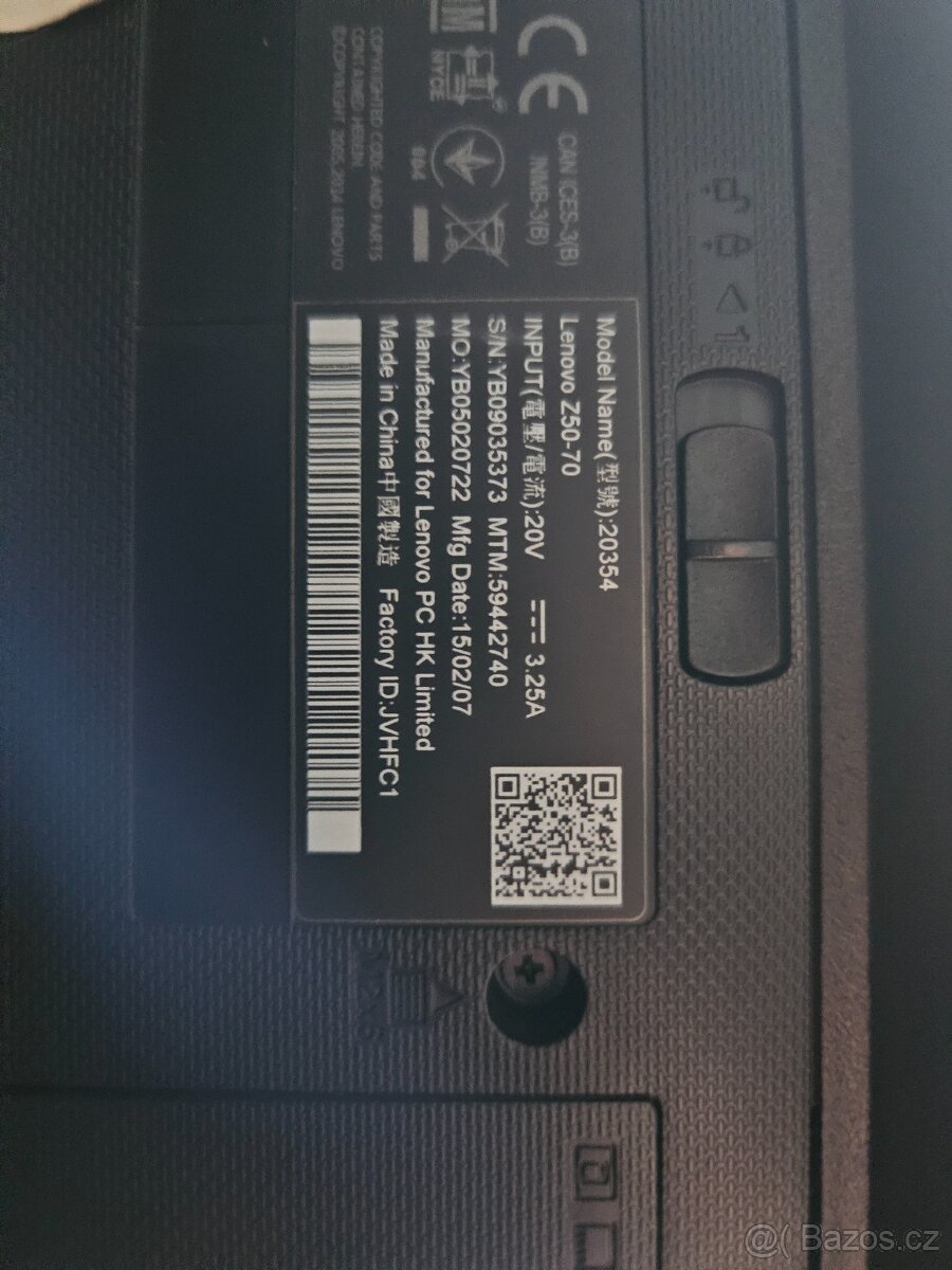 Lenovo Z50-70 - 2
