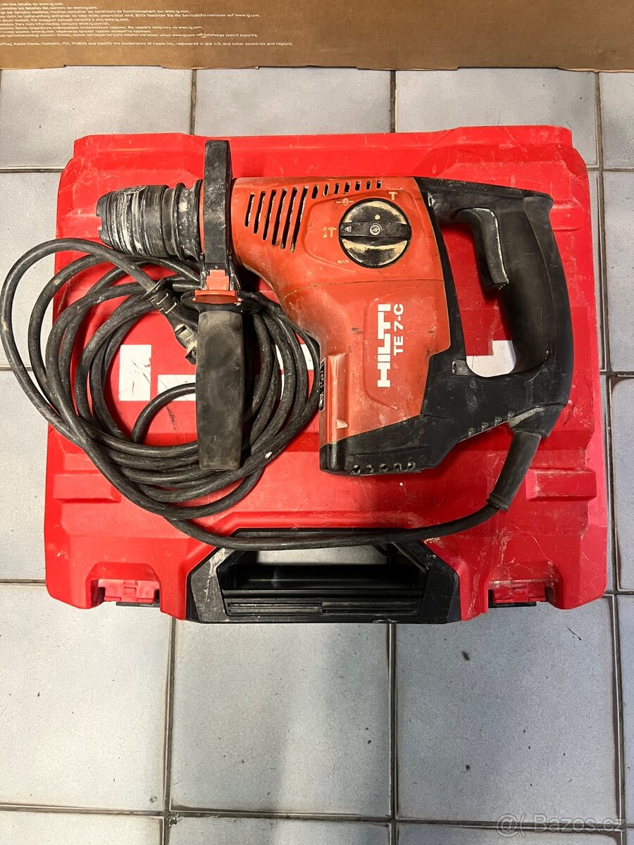 HILTI TE 7 C Vrtací kladivo - 2