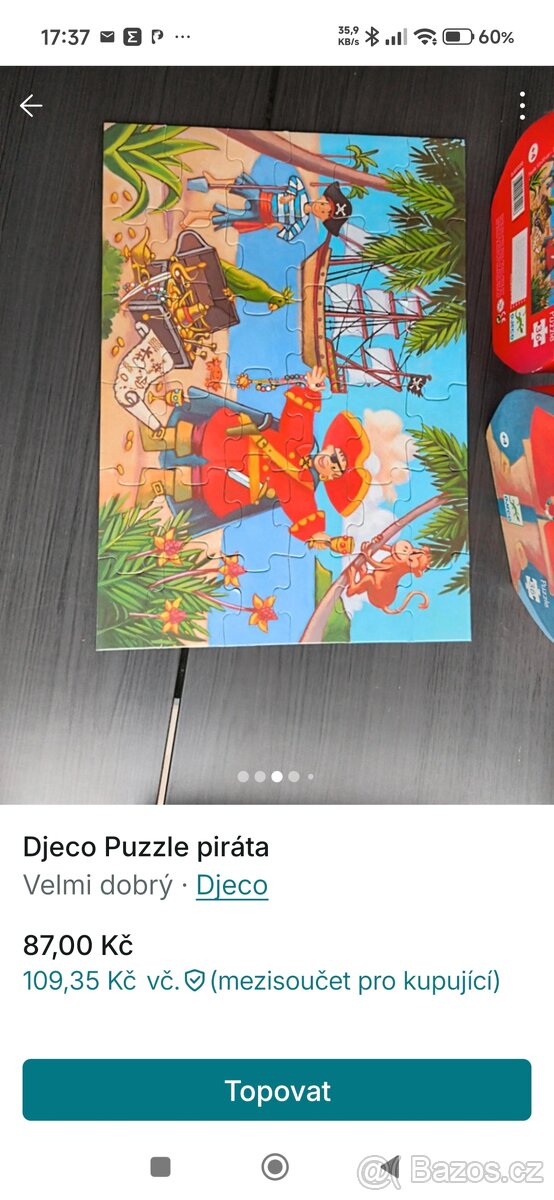 Skládací puzzle pirát - 2