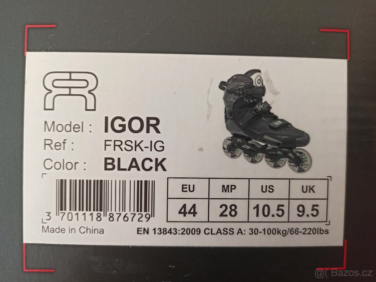 FR skates Igor - boots only - 2