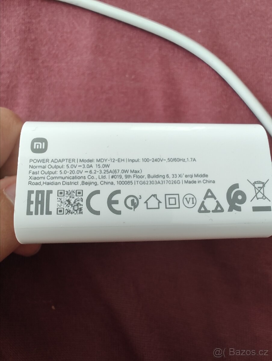 Xiaomi 67W nabíječka - 2