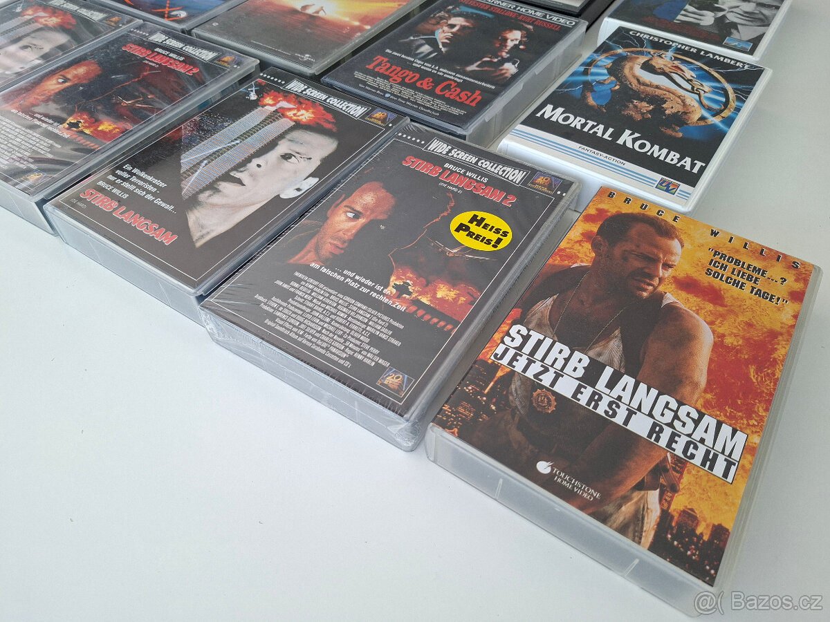 Nemecké originálne VHS videokazety - 2