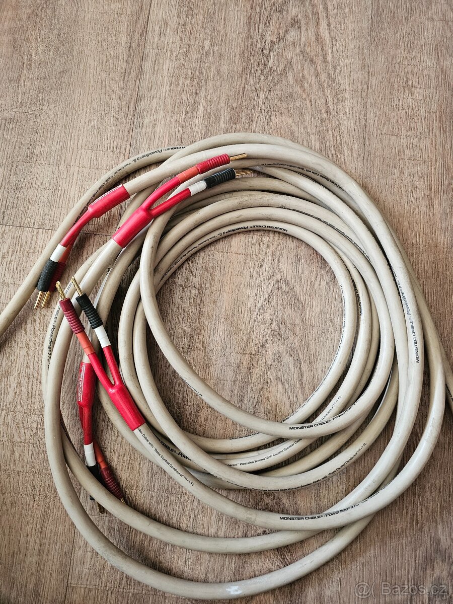 Repro kabel Monster Cable Powerline 2 Plus, 2 x 5m - 2