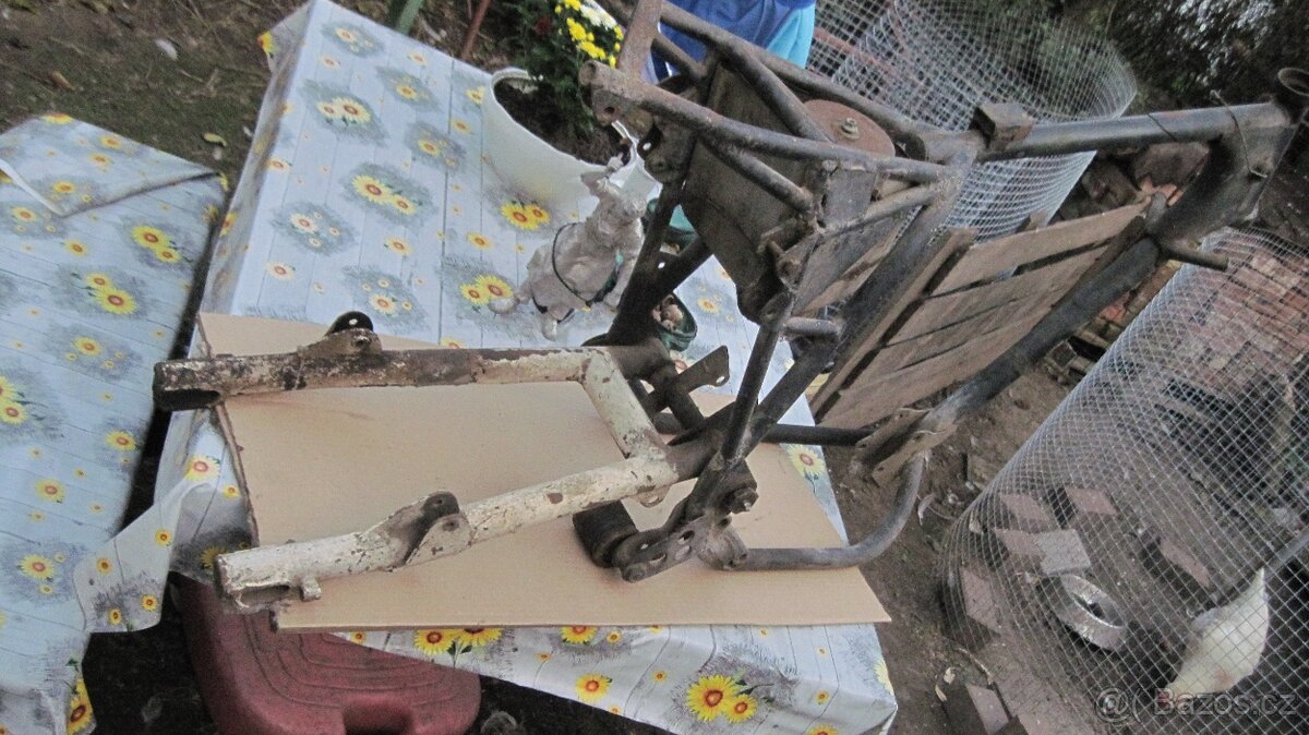 Rám ČZ motokros - 2