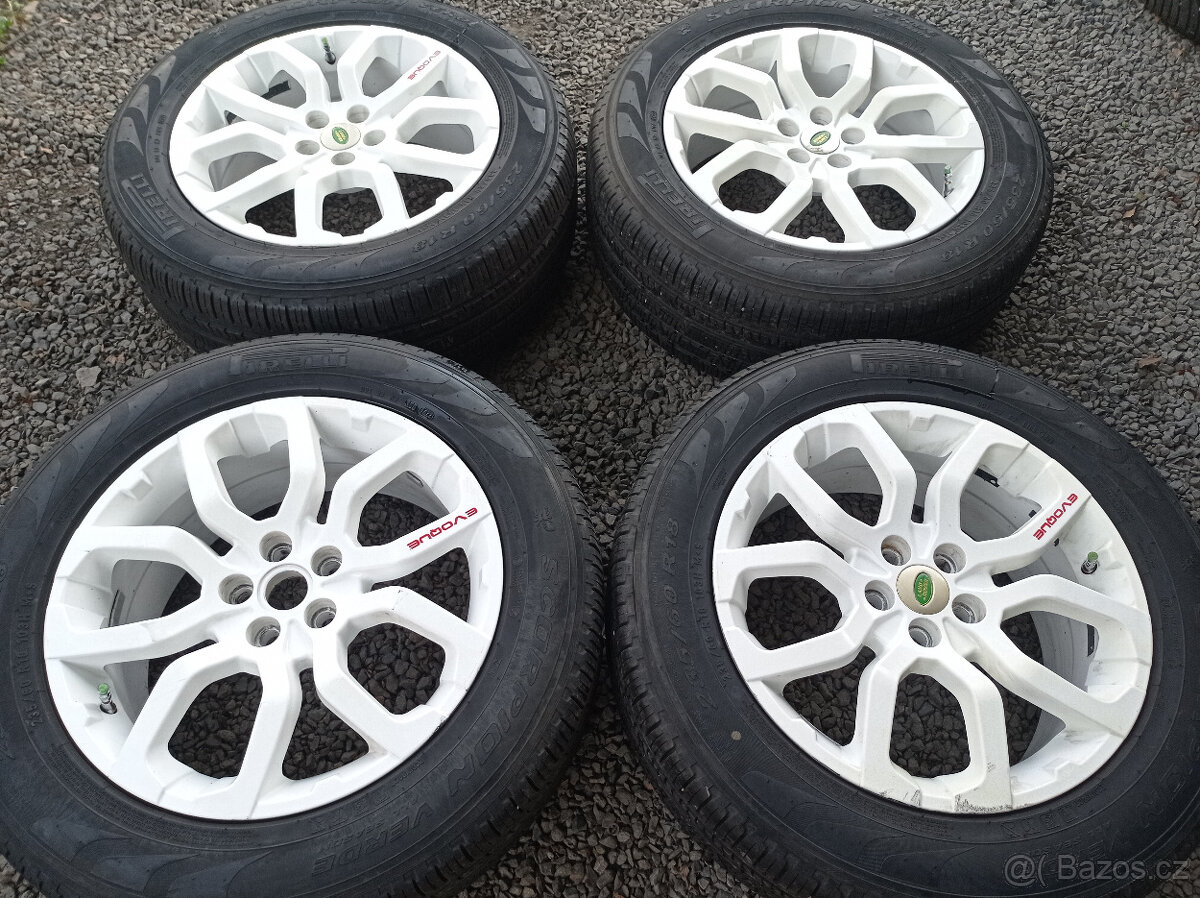 5x108 alu 8Jx18 ET45 z vozu Land Rover alu disky