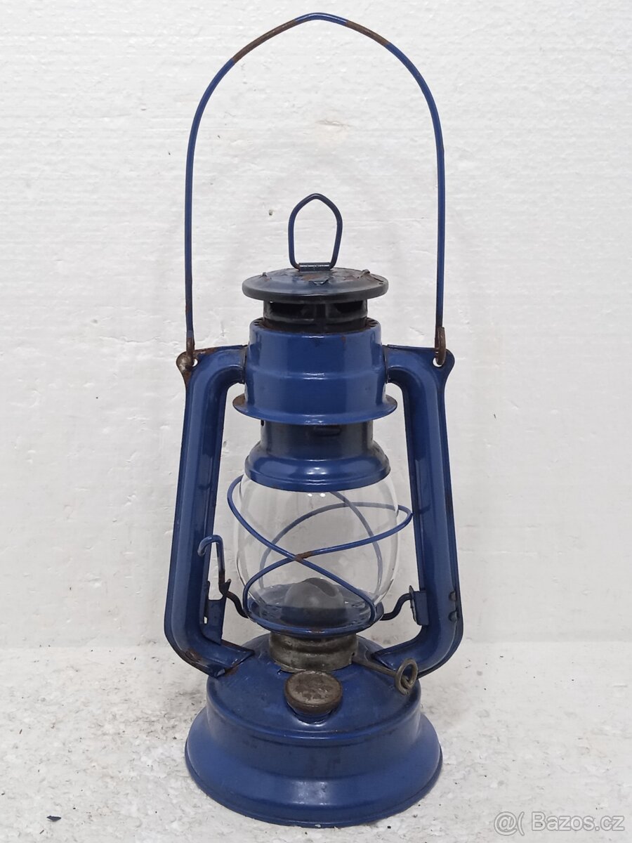 Retro petrolejová lampa - MEVA 864 - ČSSR - 2