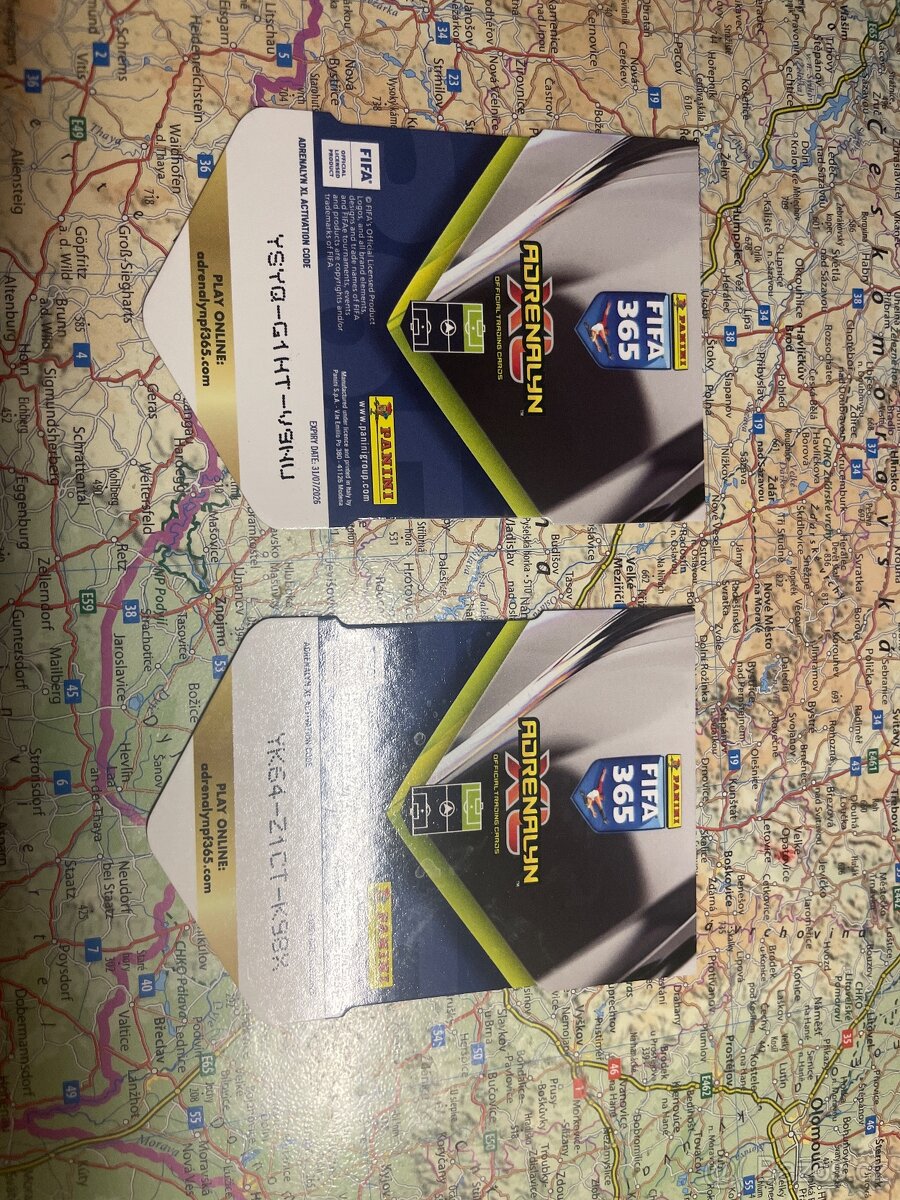 Fotbalové karty - 2