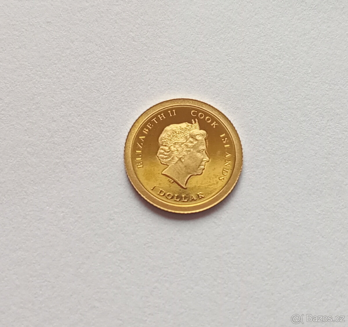 Zlatá medile – Jan Pavel II. (2010), Proof, 0,5 g Au 999,9 - 2