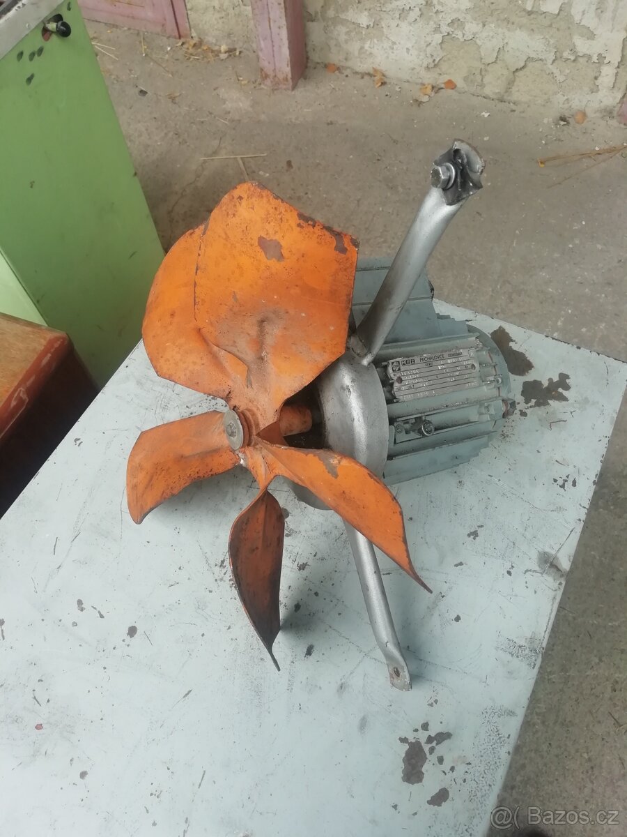 Větrák ventilátor asinchronní motor 0.12kw-120w - 2