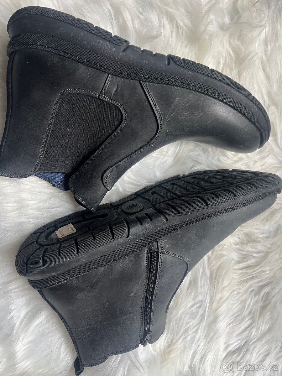 boty Bata černé vel. 46 - stélka = 30 cm NOVÉ PC: 2.399,- Kč - 2