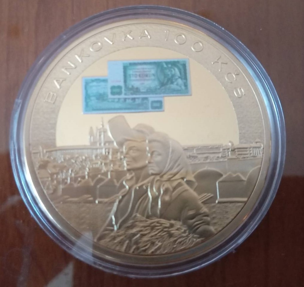 Prodám medailu -pamětní mincu - 2