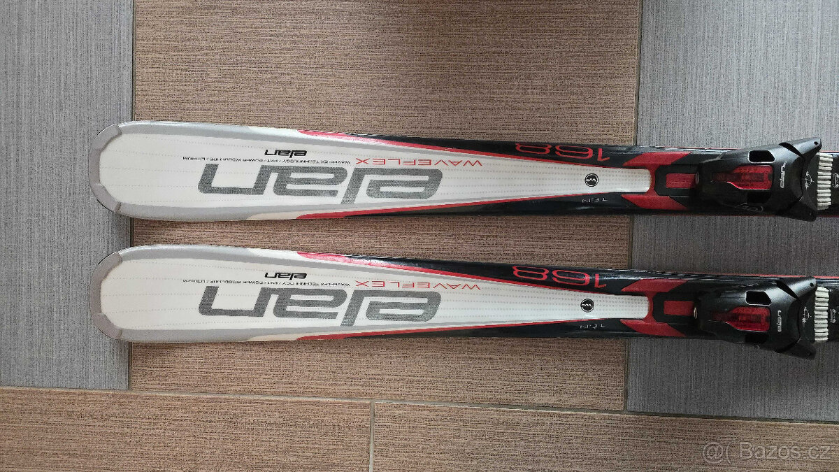 Sjezdové lyže Elan Speedwave Ten model E28, 168cm vč. vázání - 2