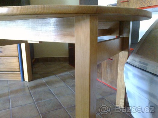 Stůl Jasanový rozkládací - 2