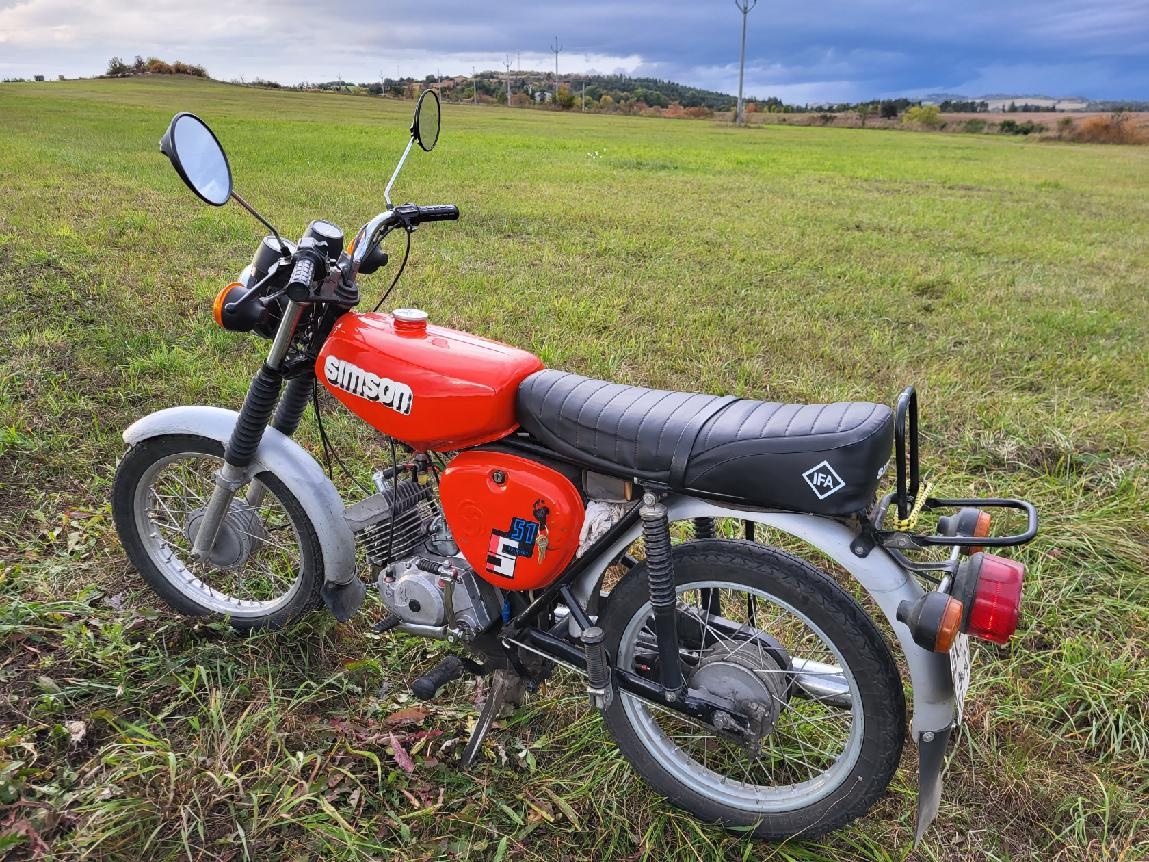 SIMSON S51 Elektronik .rv.1990, provoz 11.5.1990 - 2