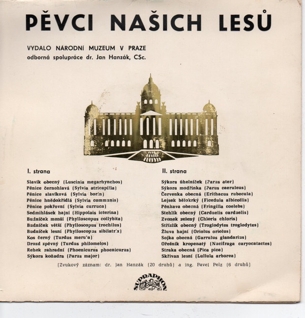 Pěvci našich lesů (7" EP) - 2