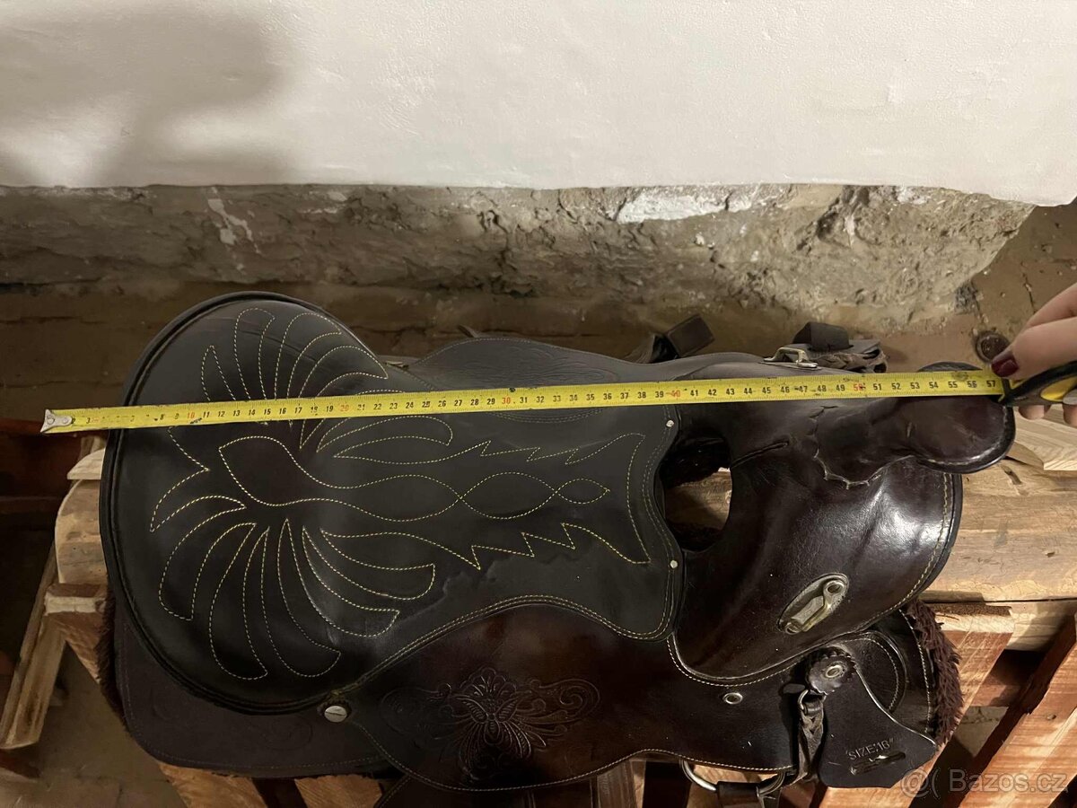 Westernové sedlo - 2