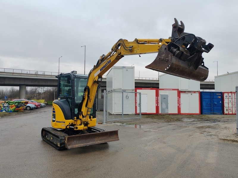 pásový minibáger KOMATSU PC35MR-5 - 2