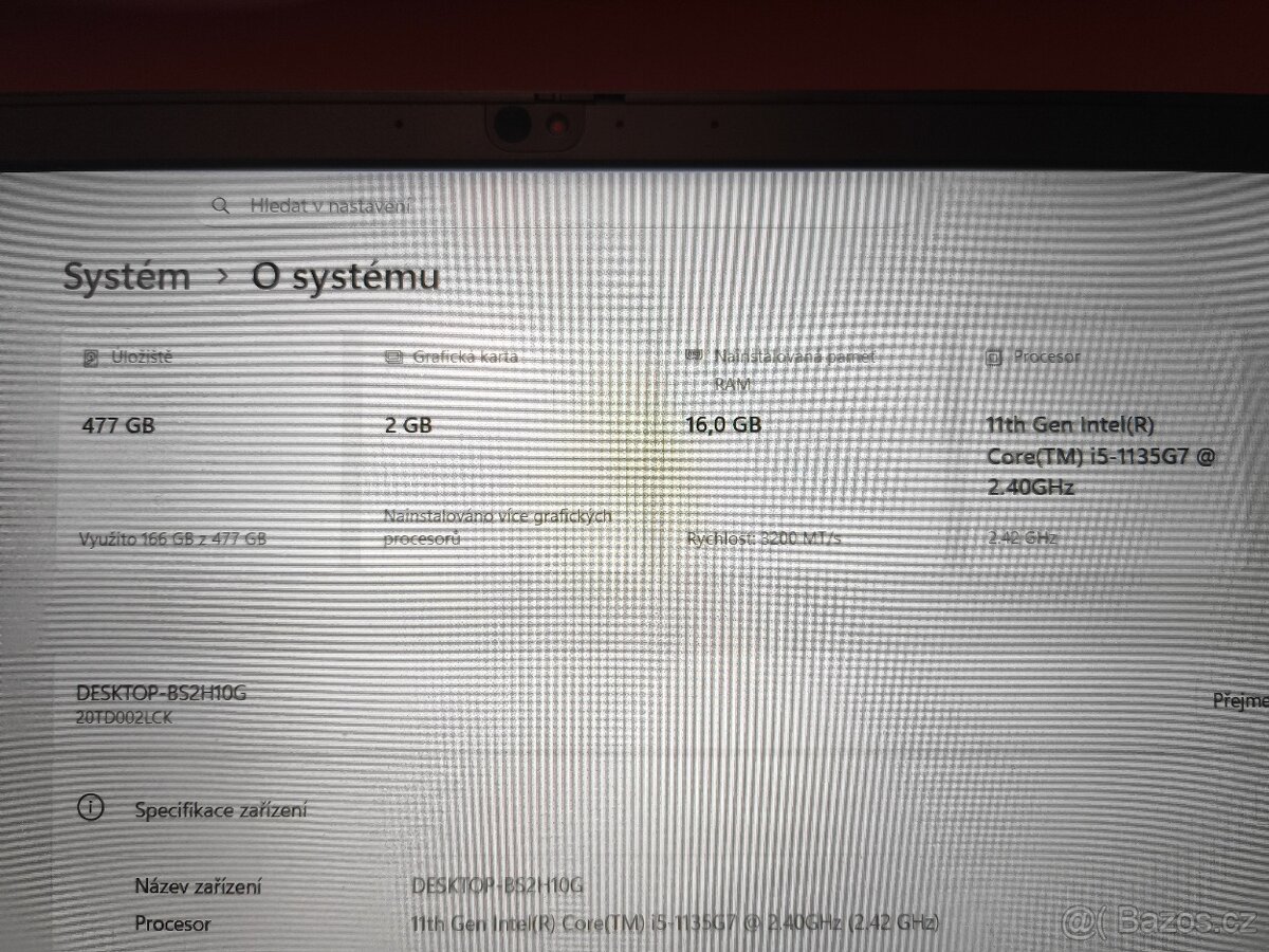 Lenovo E15 Gen2 i5 2,4Ghz - 2