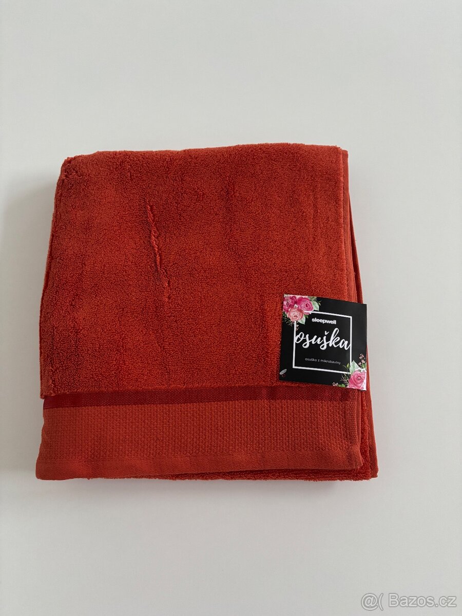 České bavlněné osušky - 2