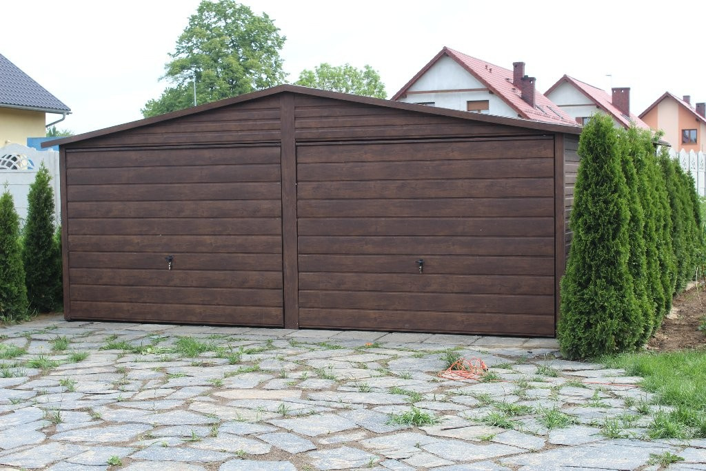 Plechová garáž 6x9 - 2