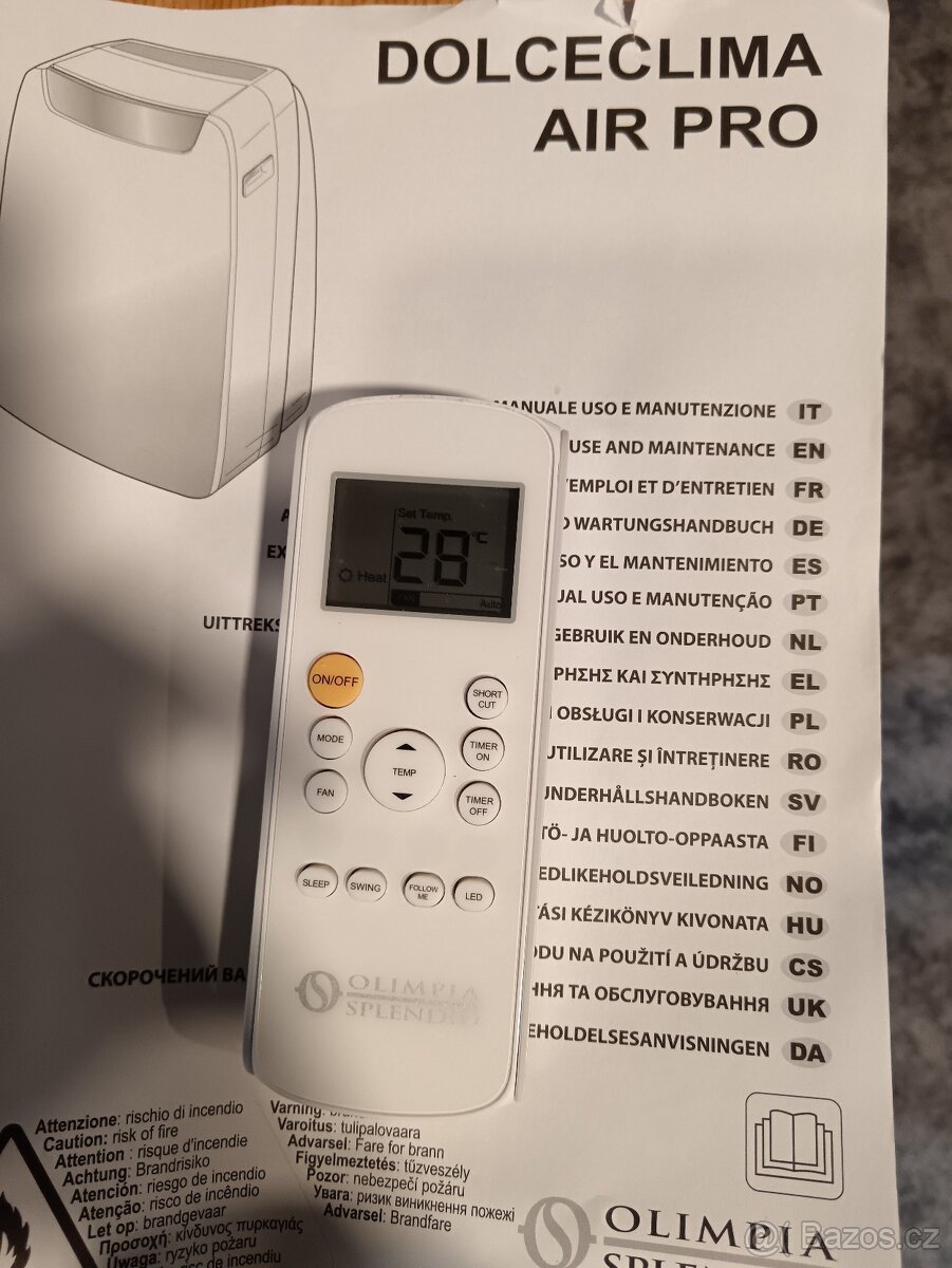 Mobilní klimatizace Olimpia Splendid Dolceclima Air Pro 14 H - 2