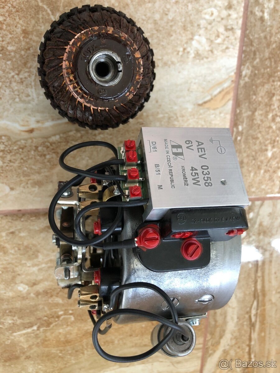 Jawa pérák 350/18 - zapalování po GO - 2