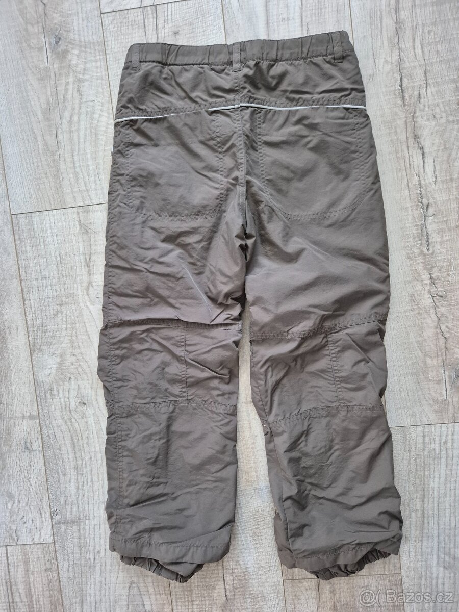 Zimní zateplené kalhoty H&M velikost 140 - 2