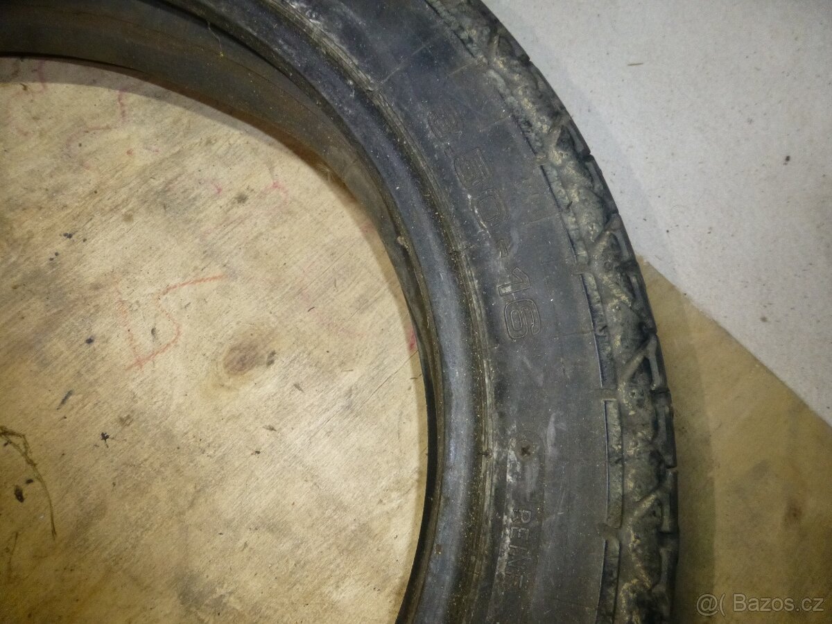 Kolo 3,25-16 a pneumatika 3,5-15 - 2