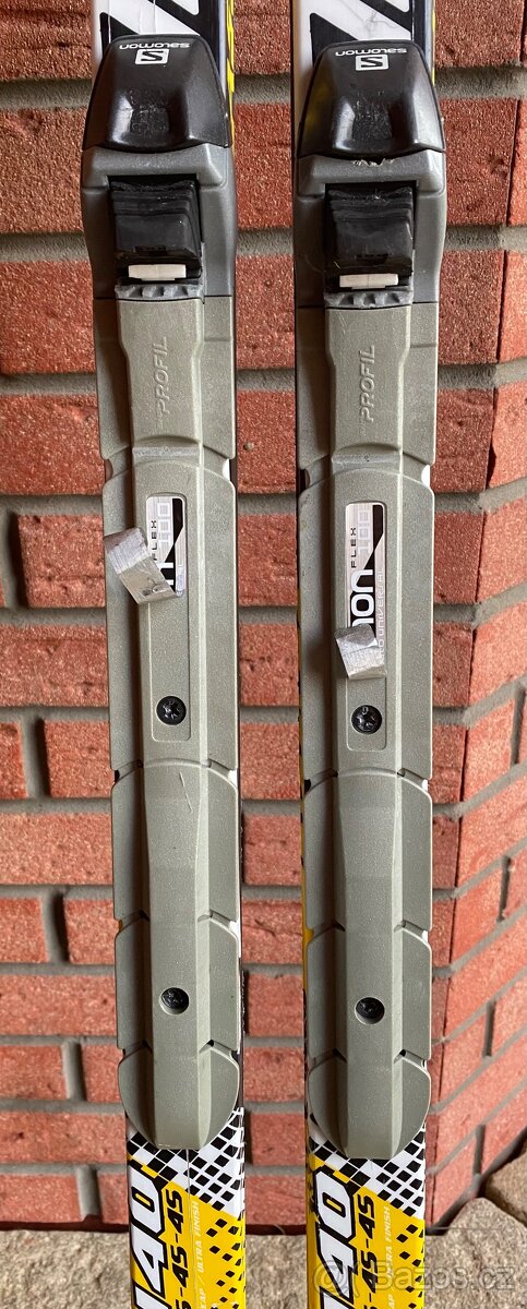 Dětské běžky se šupinou včetně vázání SNS - 2