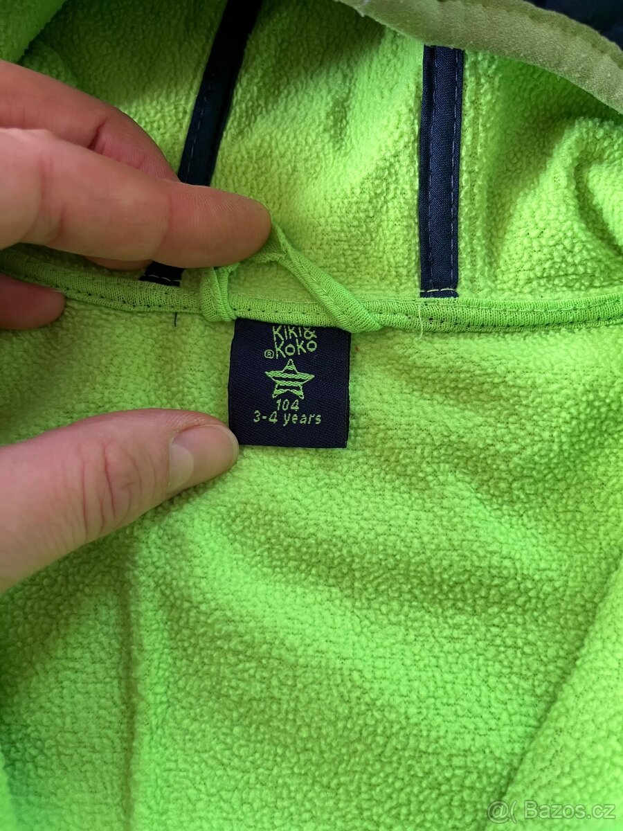 Softshellová bunda vel. 3-4 roky - 2