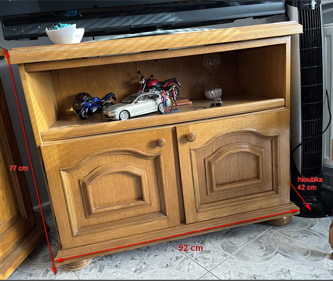 Komody z masivu (možno samostatně) - 2