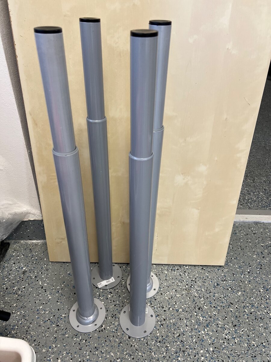 Ikea deska stolu a 4 ks nastavitelné nohy - 2
