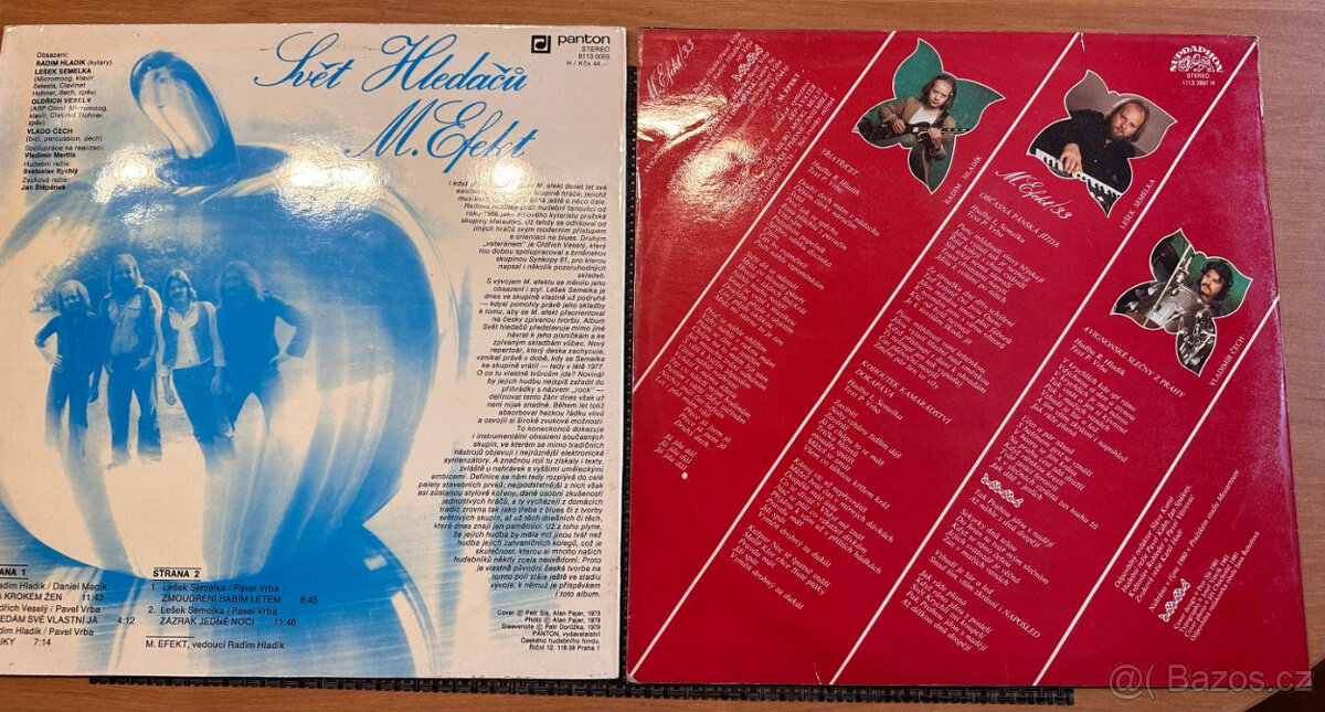 Blue effect Svět hledačů, "33" LP desky - 2