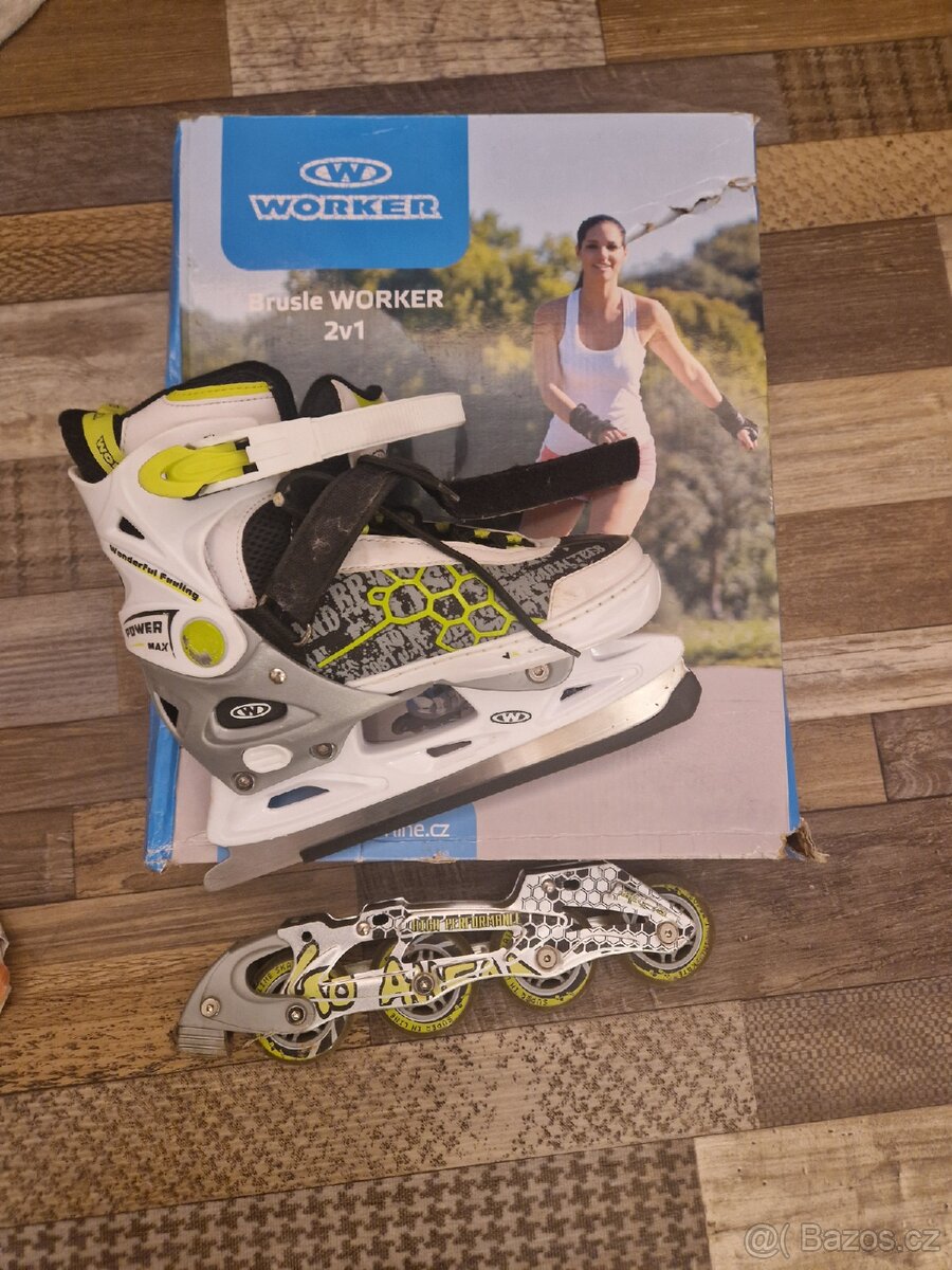 Brusle 2v1 vel 37-40 - 2