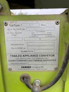 TRANSPORTNÝ VOZÍK CLAAS VARIO - 2