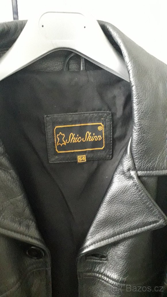 Kožená pánská bunda velikost 54 - 2