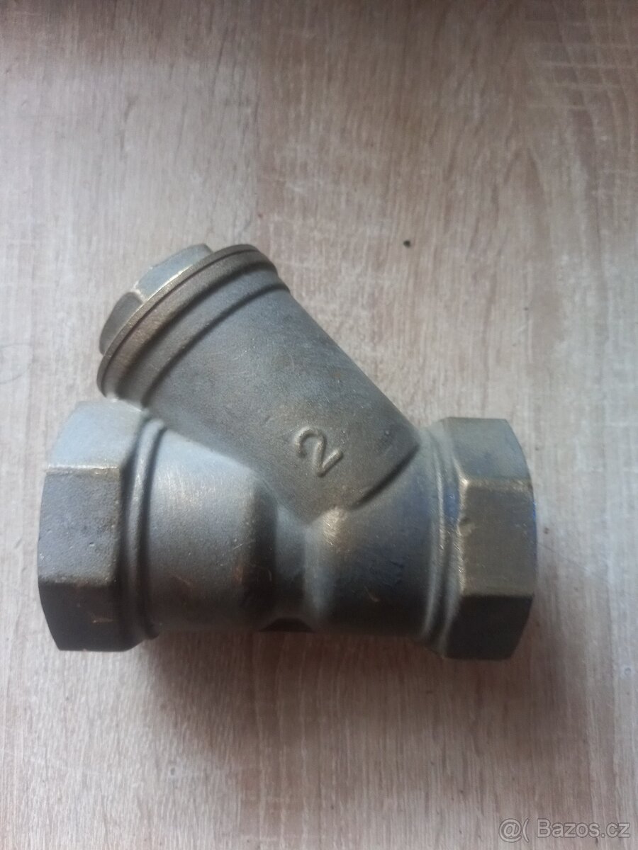 Filtr mosazný 2 /C, ventil kulový DN 25,ventil přímý DN 40 - 2