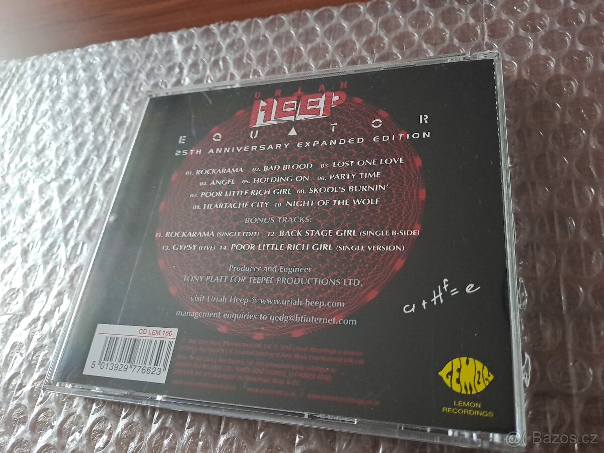 PRODAM 3XCD - URIAH HEEP + 1x CD RARITA - 2