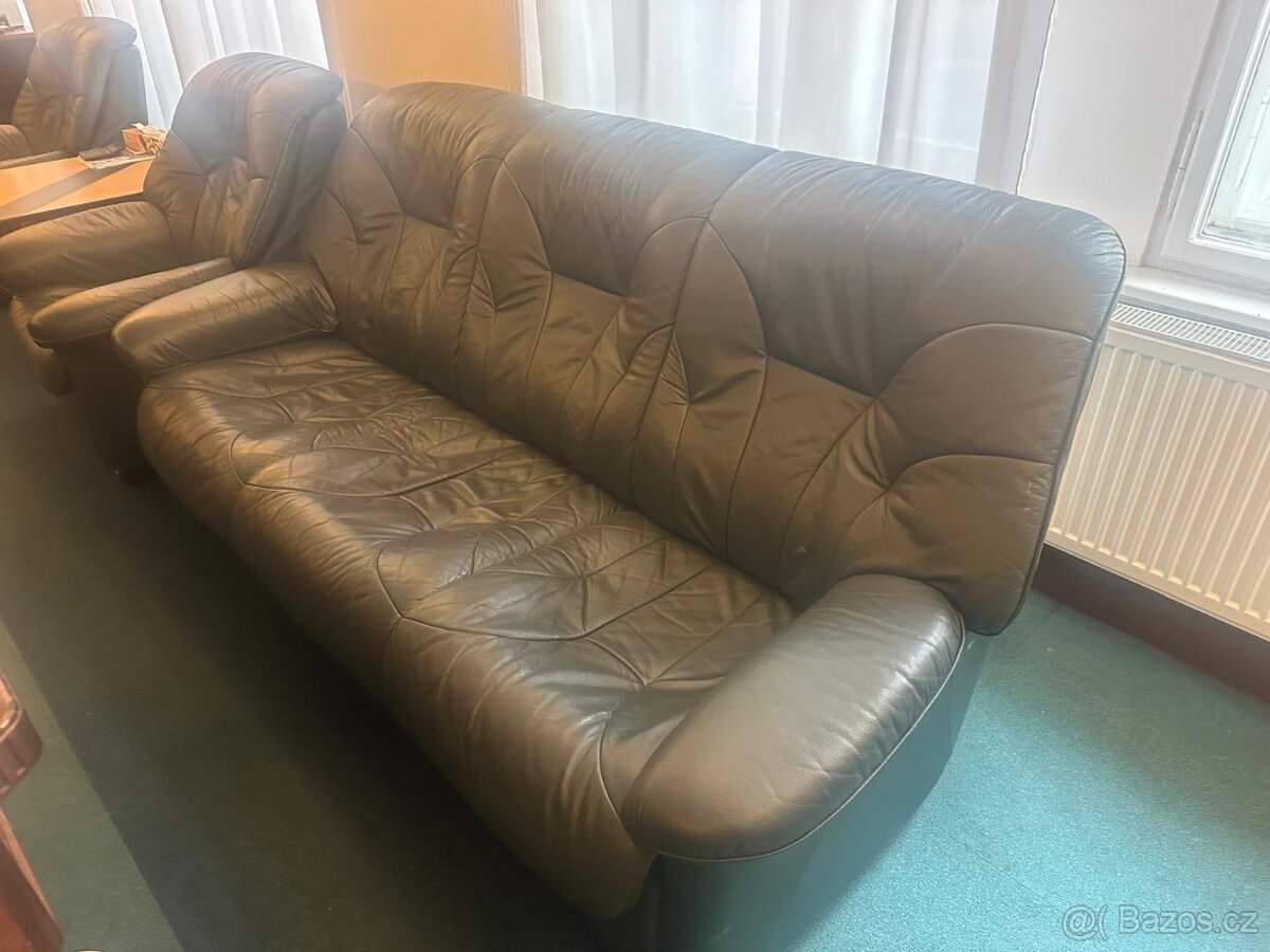 Kožená sedací souprava - 2