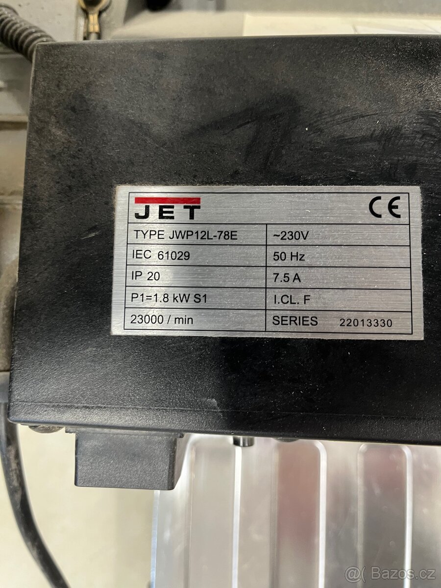 Tlouškovací frézka JET JWP12L-78E - 2