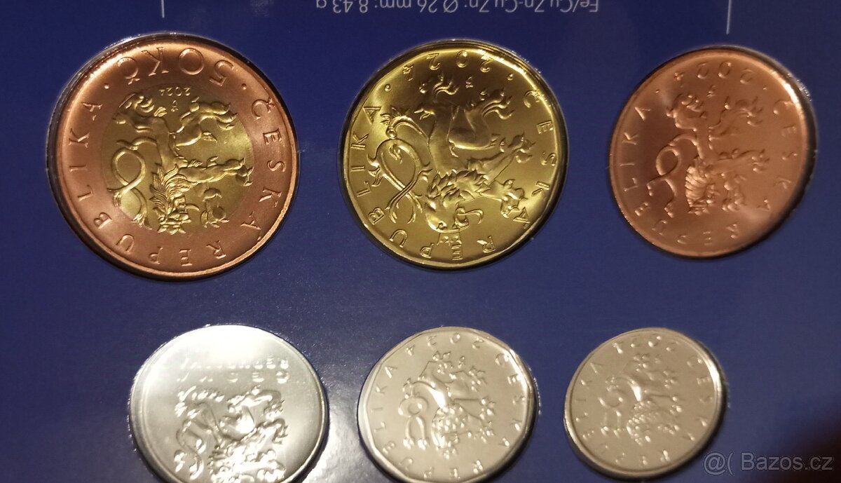 Sada oběžných mincí EU 2024 - 2