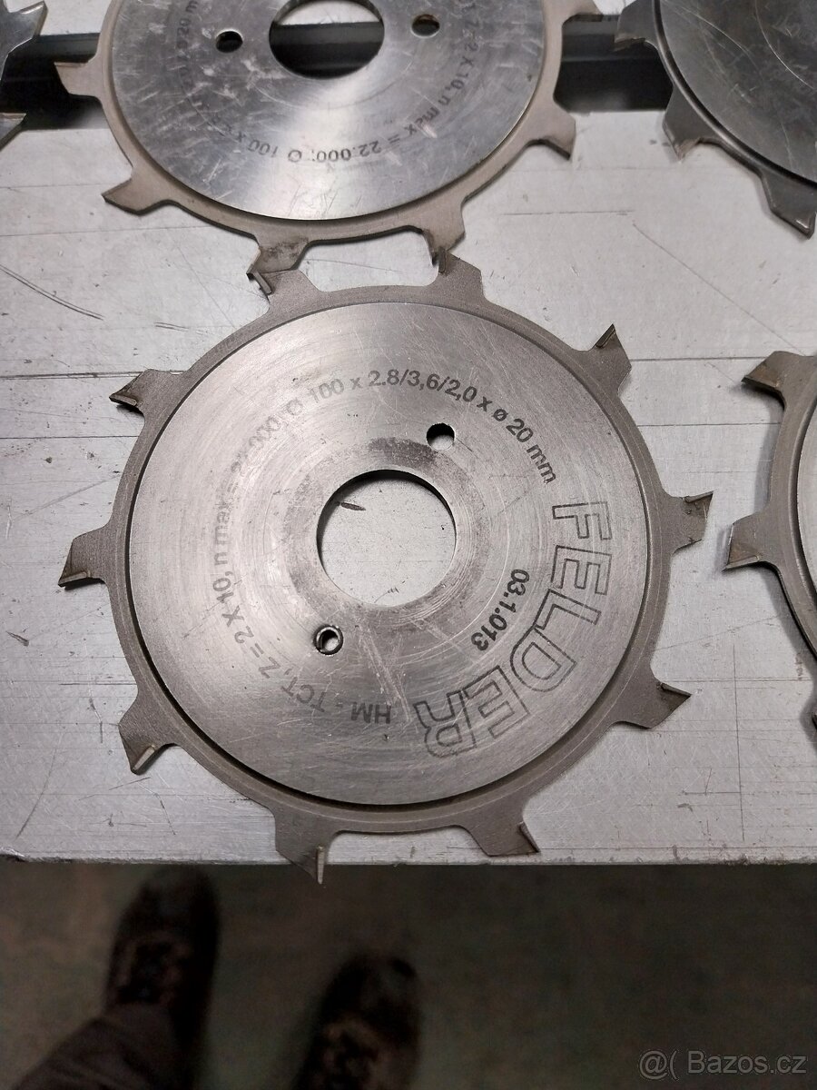 Předřezové kotouče 100mm - 2