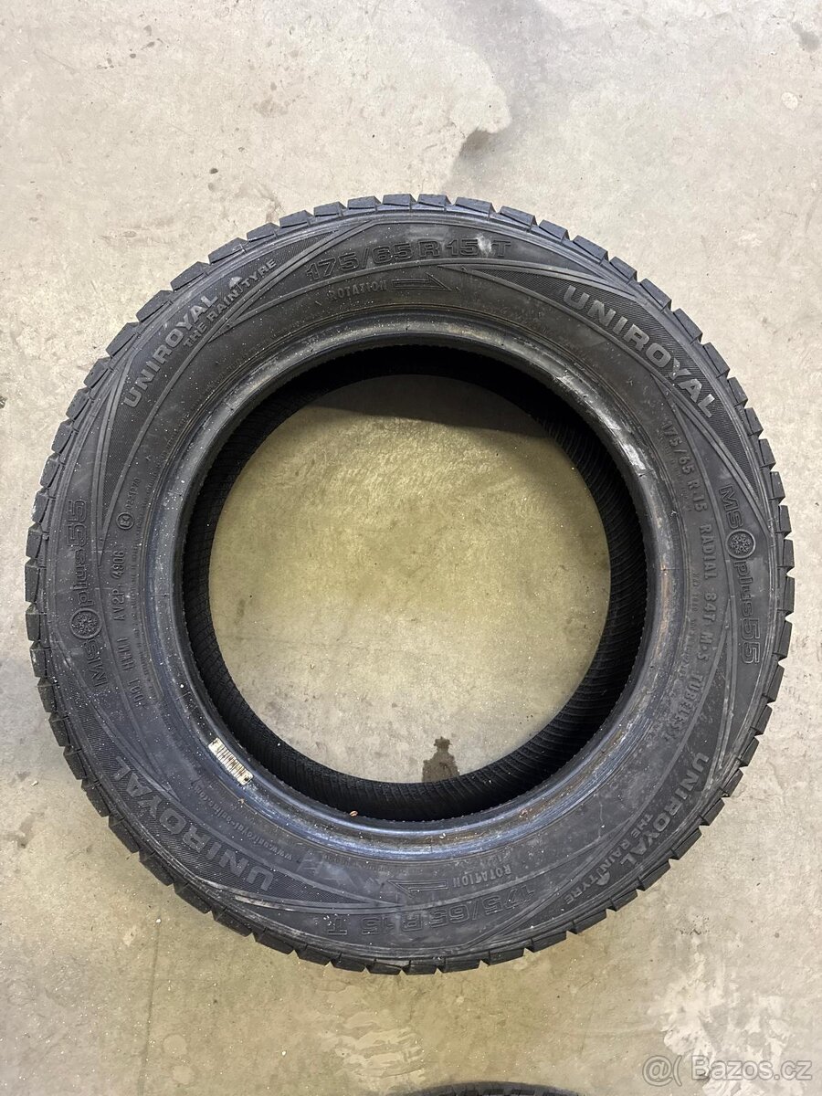 Pneu ZIMNÍ Uniroyal MS plus 55, 175/65/15 - 2