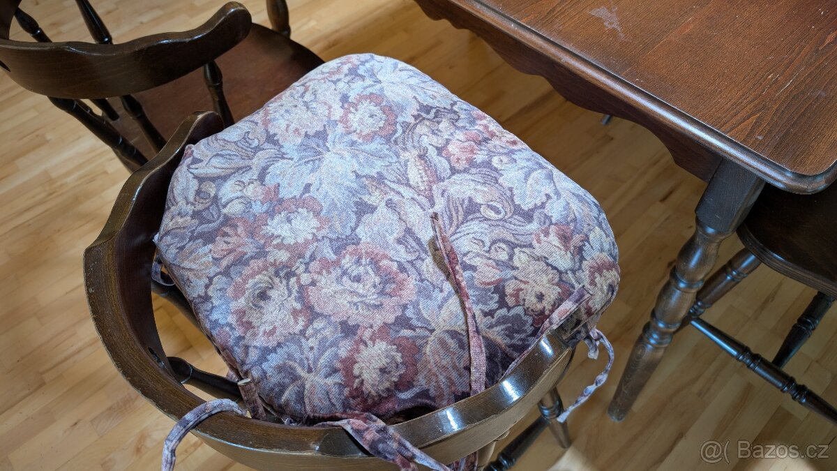 Retro jídelní stůl a židle - 2