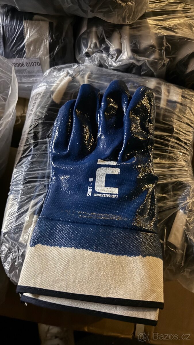 Pracovni rukavice nitrilové - 2