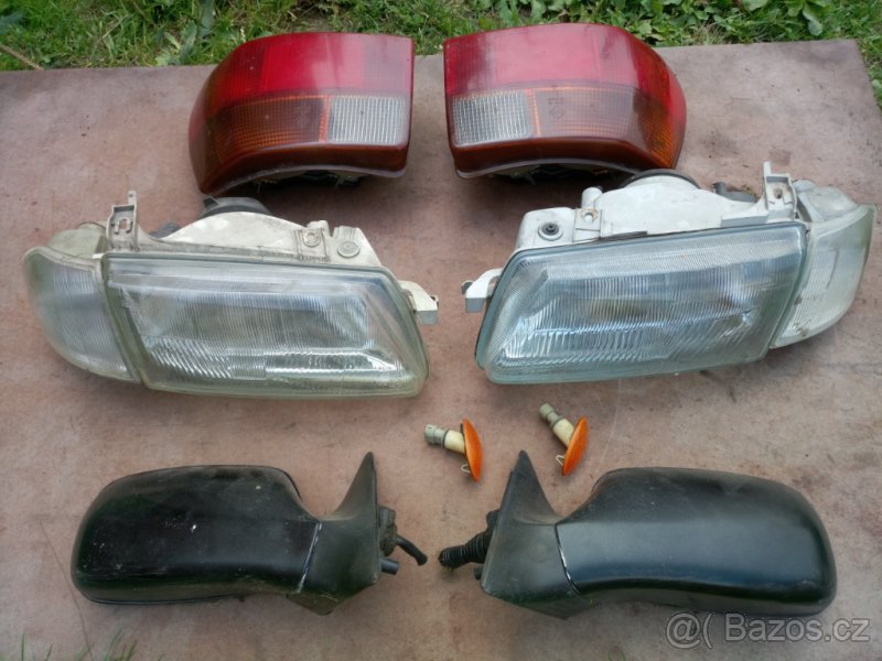 Opel Astra F světla, zrcátka, blikače - 2