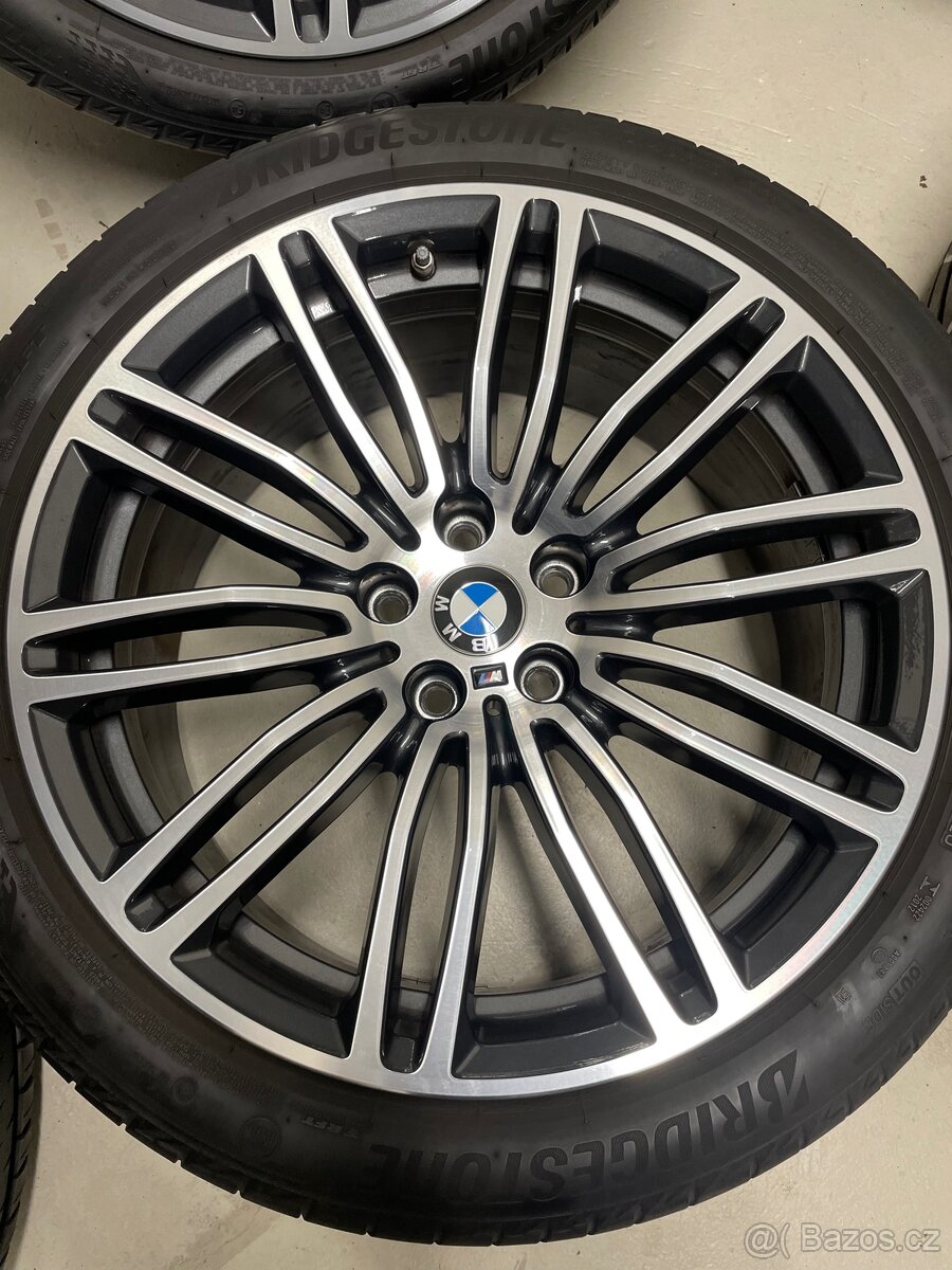 Original alu kola BMW 5 G30 G31 styling 664m r19 80% - 2