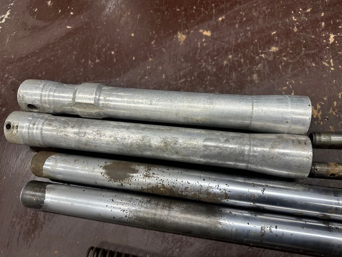 Predám predné tlumiče DUBY ČZ motocross - 2